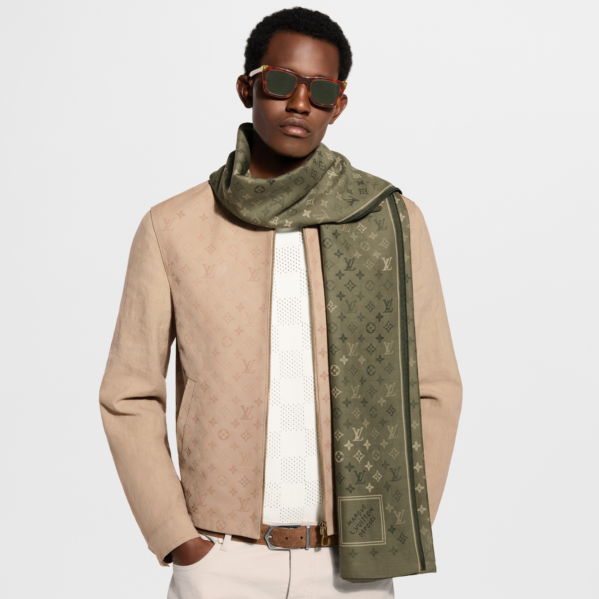 Green Scarves Accessories | LOUIS VUITTON
